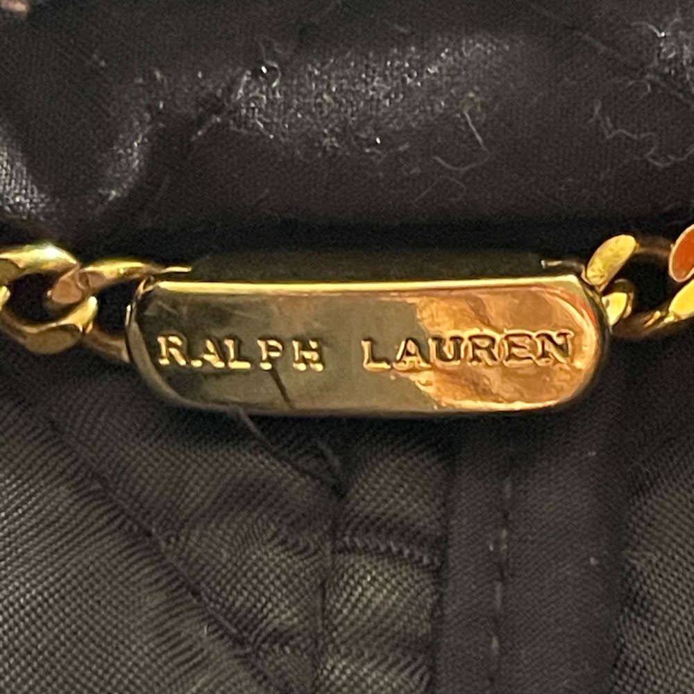 Ralph Lauren Black Quilted Jacket Women’s Small - Picture 7 of 14